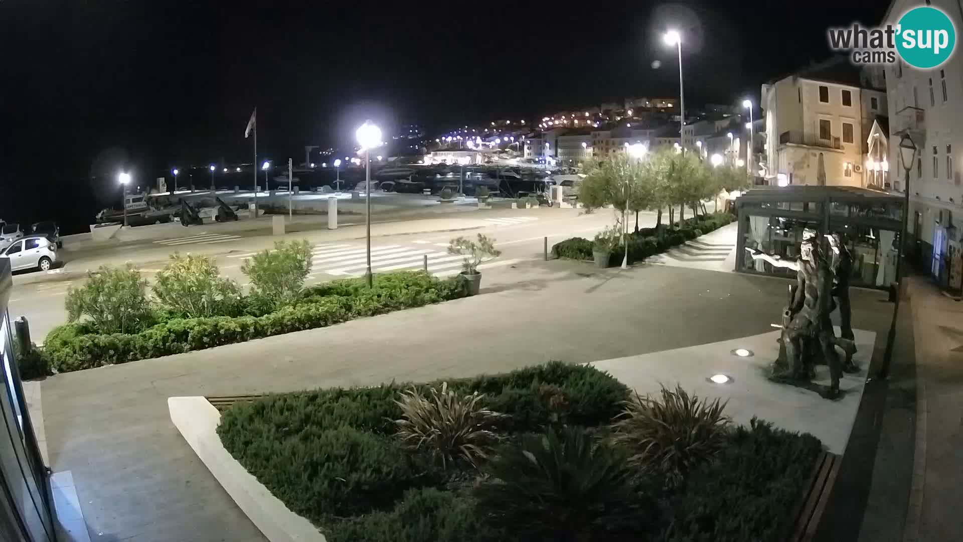 Webcam en vivo Senj riva – paseo marítimo