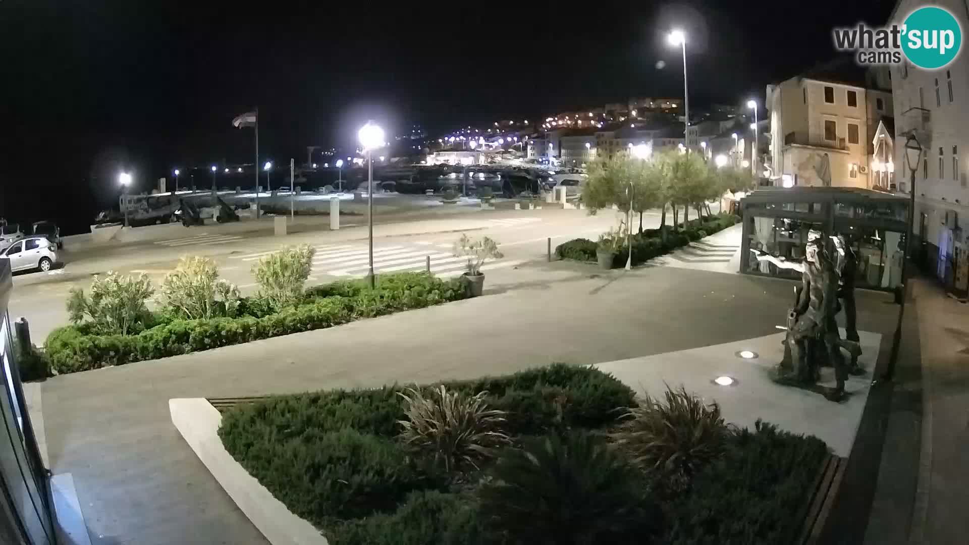 Webcam en vivo Senj riva – paseo marítimo