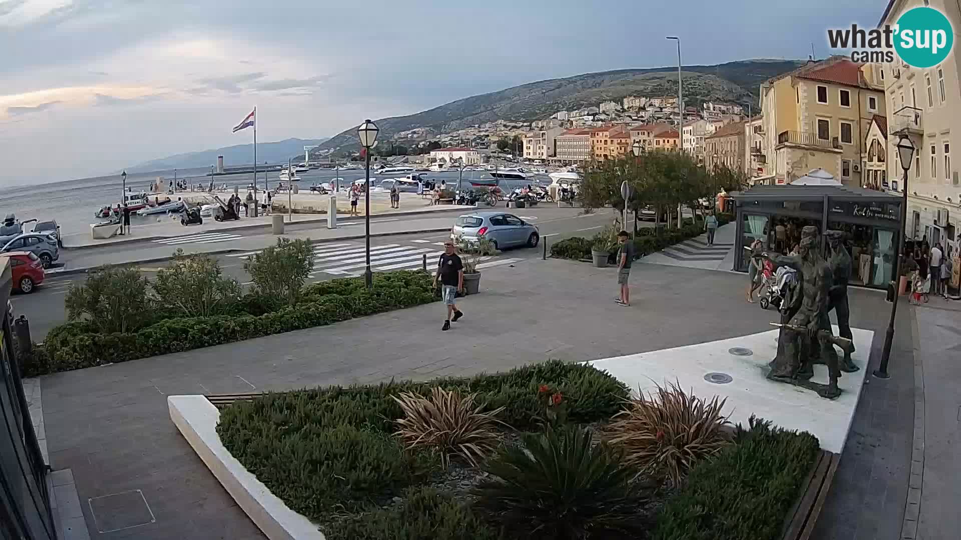Webcam en direct Senj Riva – front de mer