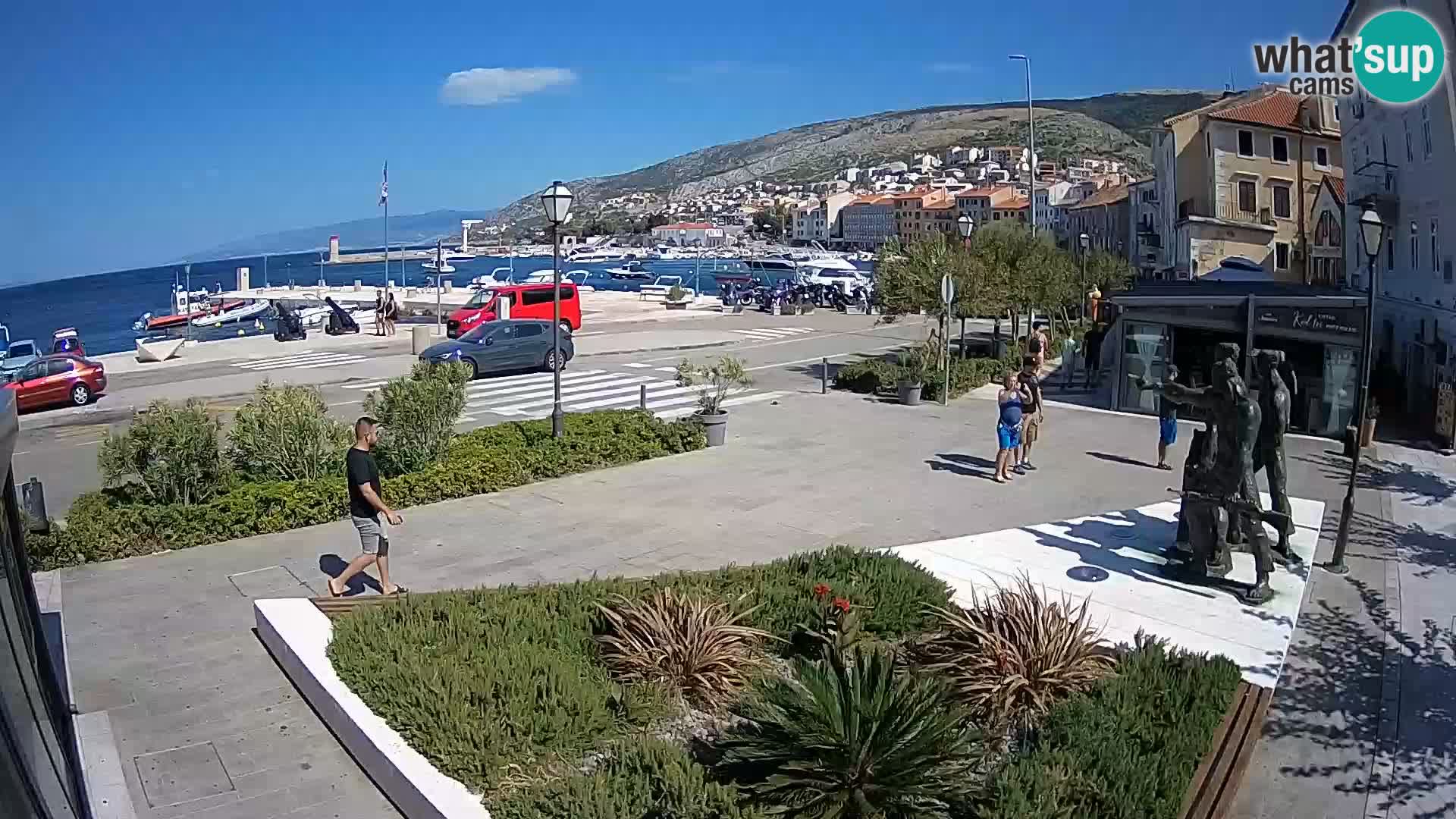 Spletna kamera v živo Senj riva – Hrvaška