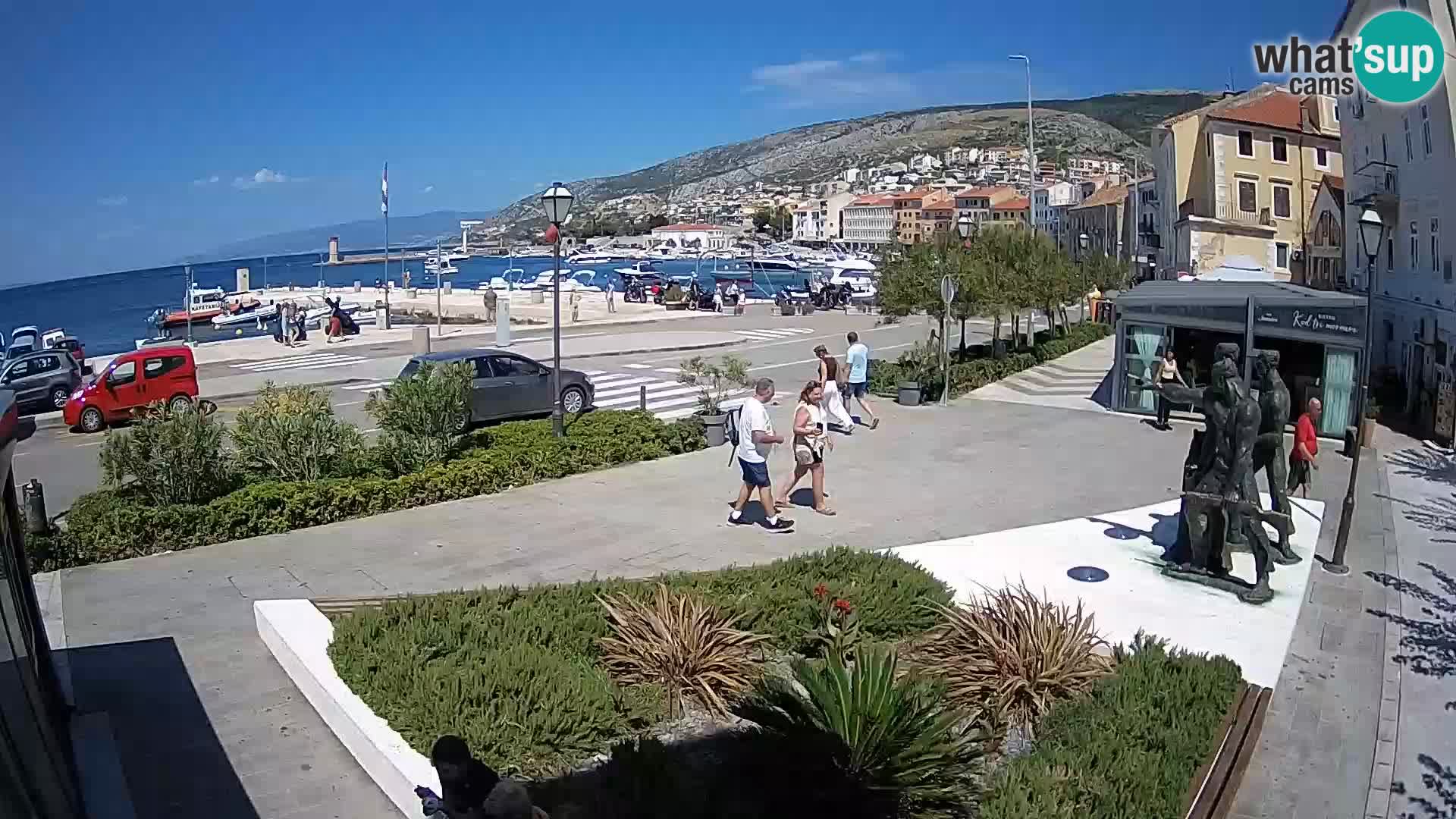 Spletna kamera v živo Senj riva – Hrvaška