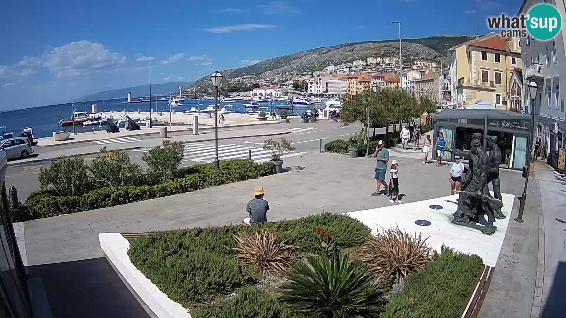 Webcam en vivo Senj riva – paseo marítimo