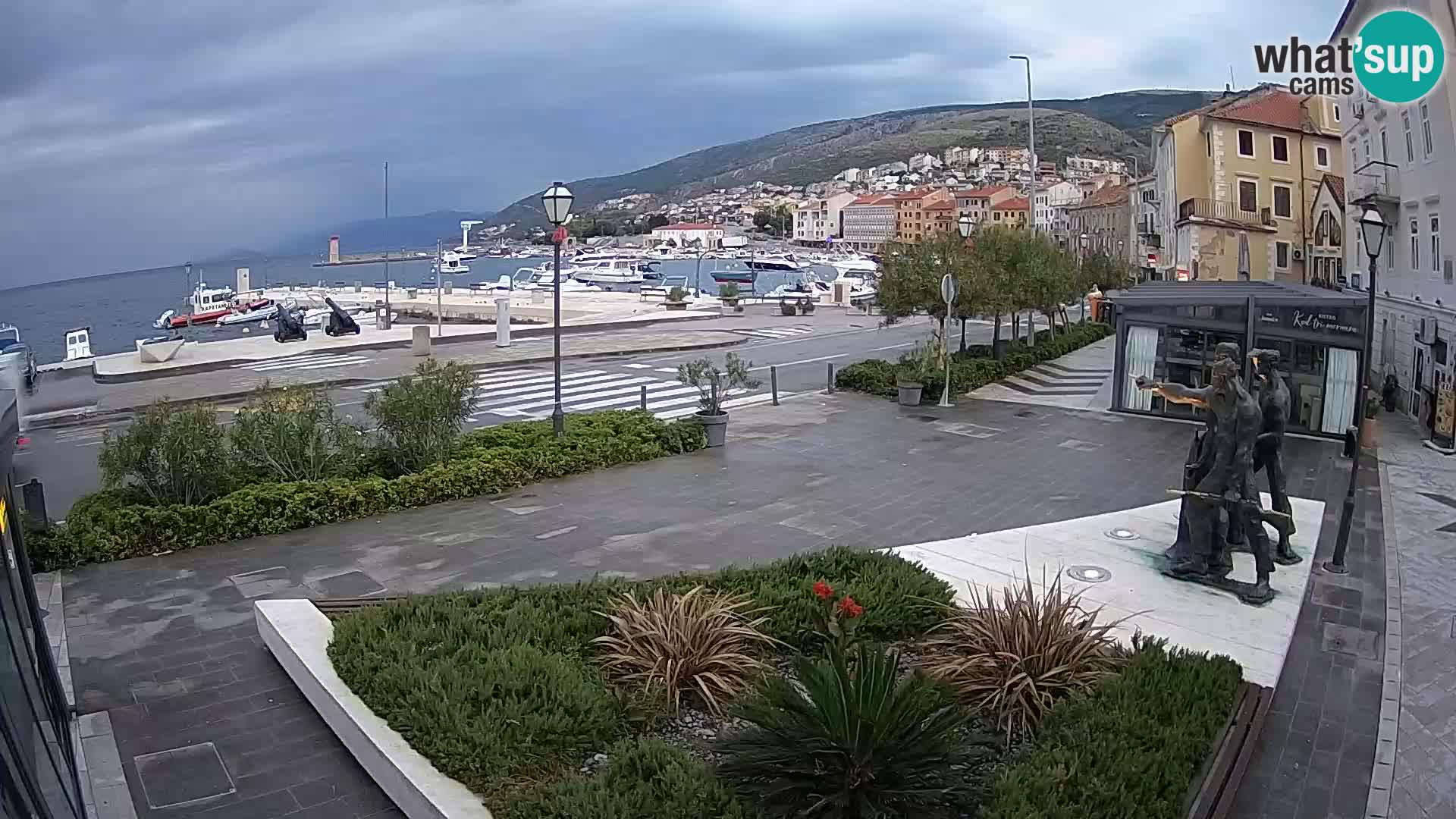 Spletna kamera v živo Senj riva – Hrvaška