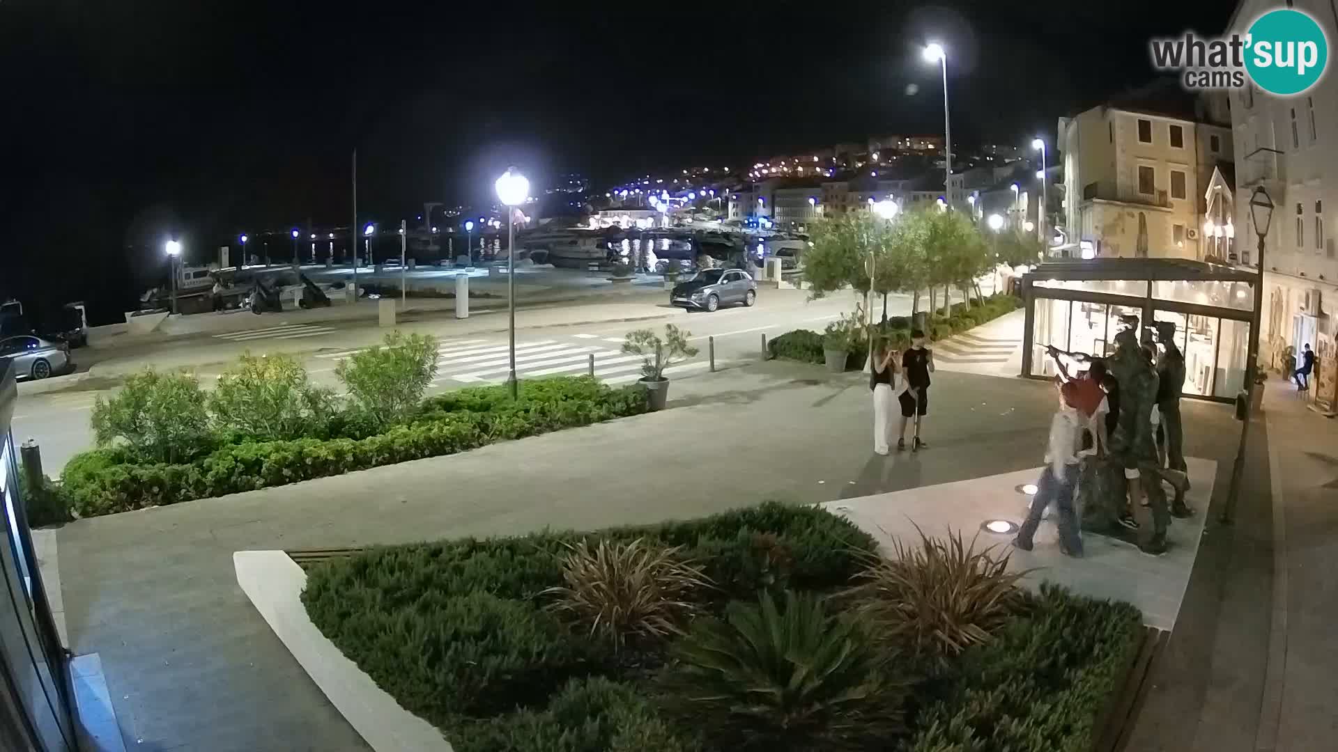 Live-Webcam Senj Riva – direkt am Meer – Kroatien