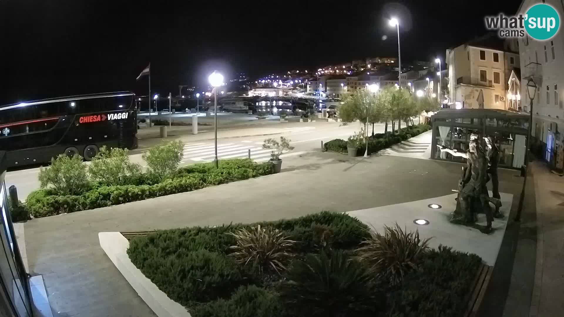 Live-Webcam Senj Riva – direkt am Meer – Kroatien