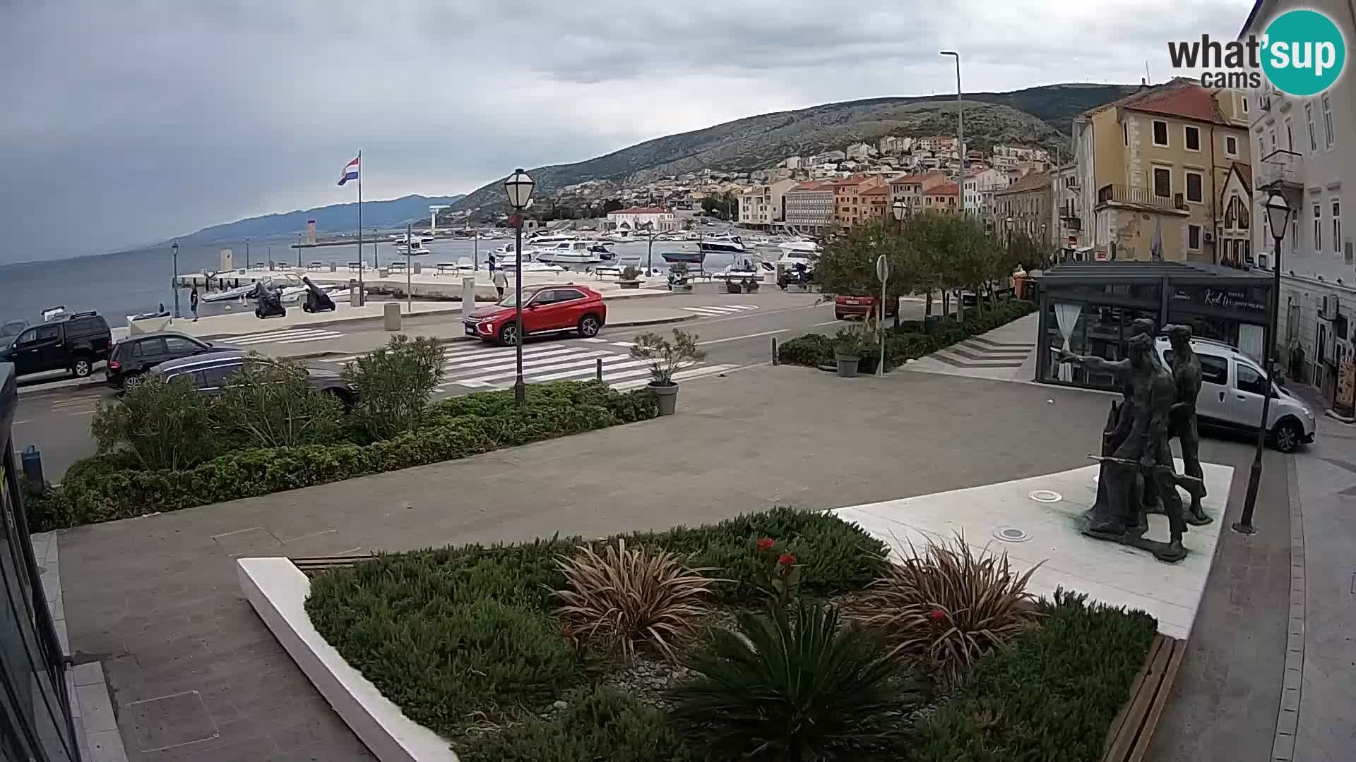 Webcam en vivo Senj riva – paseo marítimo