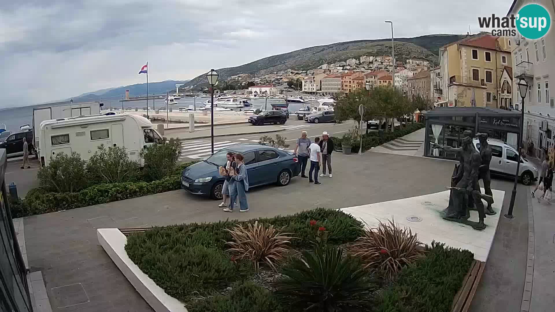 Spletna kamera v živo Senj riva – Hrvaška