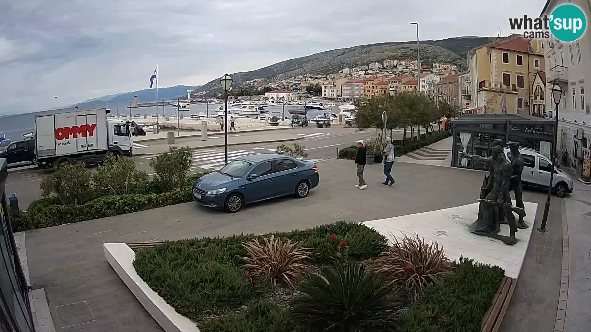 Live webcam Senj riva – fronte mare