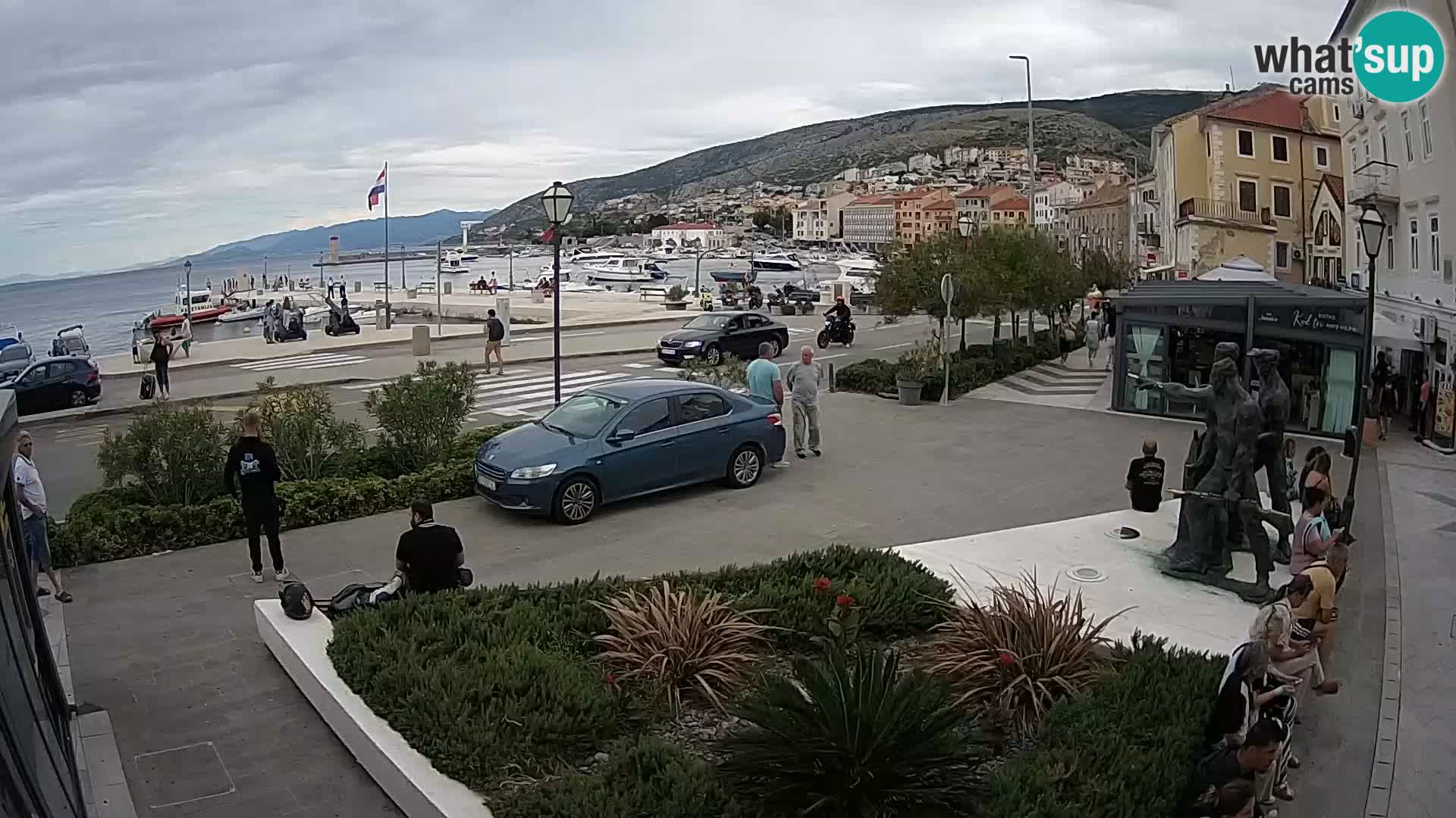 Webcam en vivo Senj riva – paseo marítimo