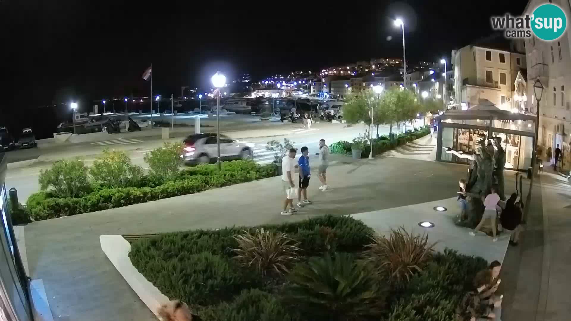Live webcam Senj riva – fronte mare