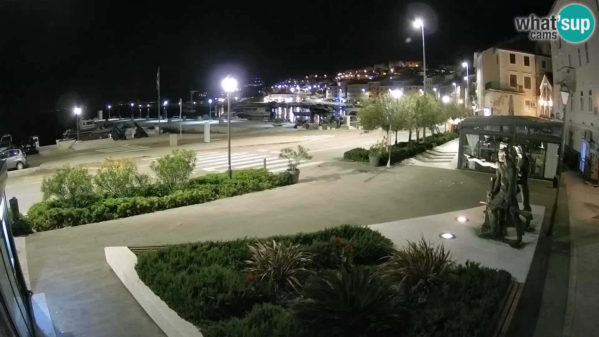 Webcam en vivo Senj riva – paseo marítimo
