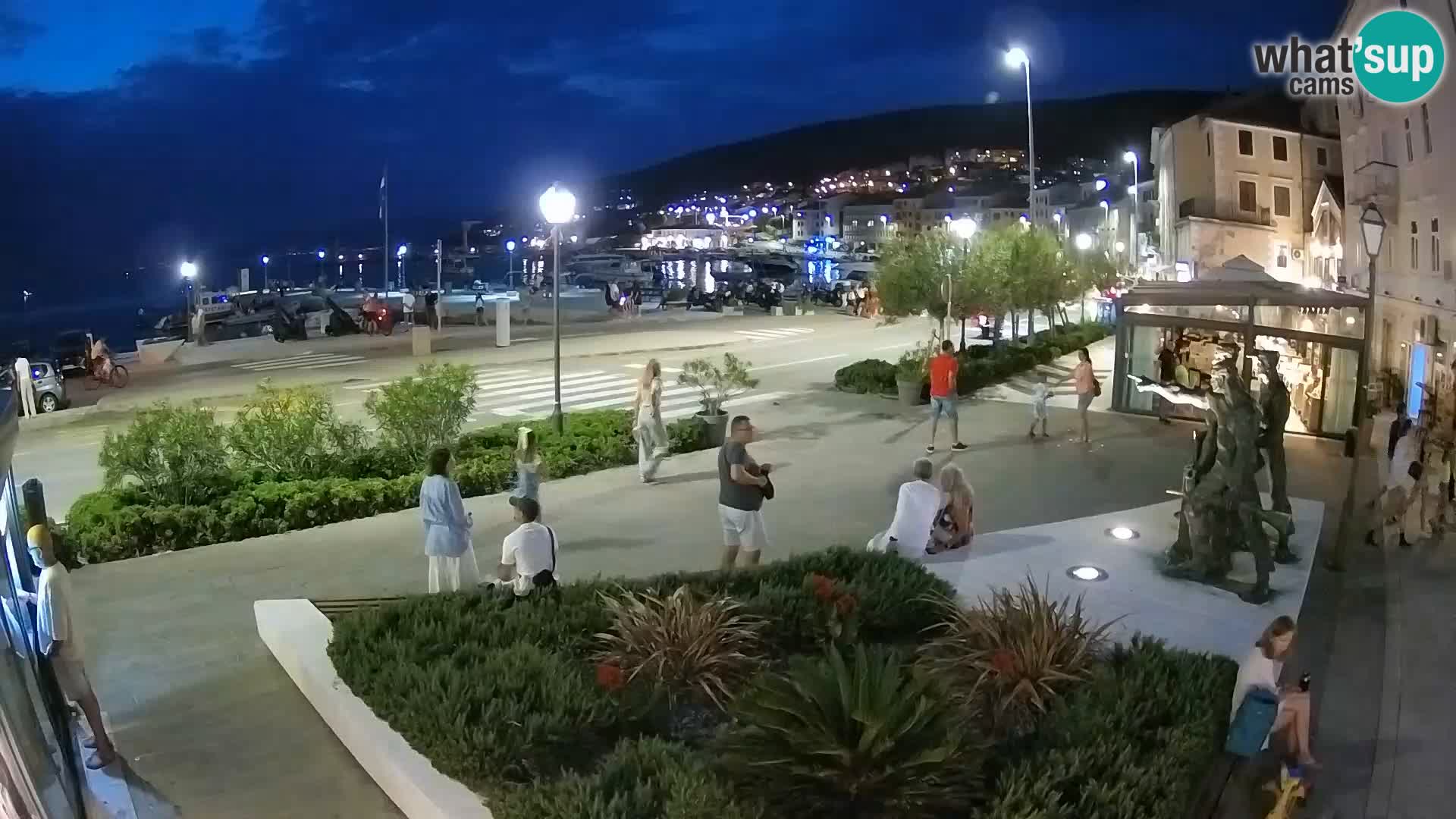 Web kamera uživo Senj riva – Hrvatska