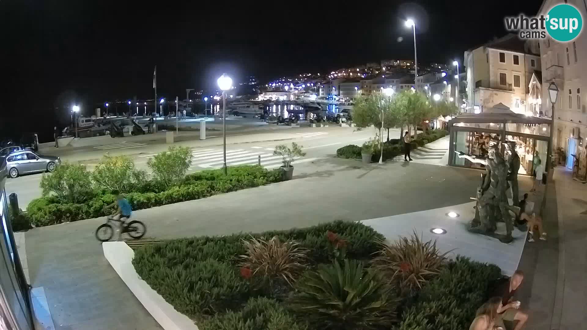 Webcam en vivo Senj riva – paseo marítimo