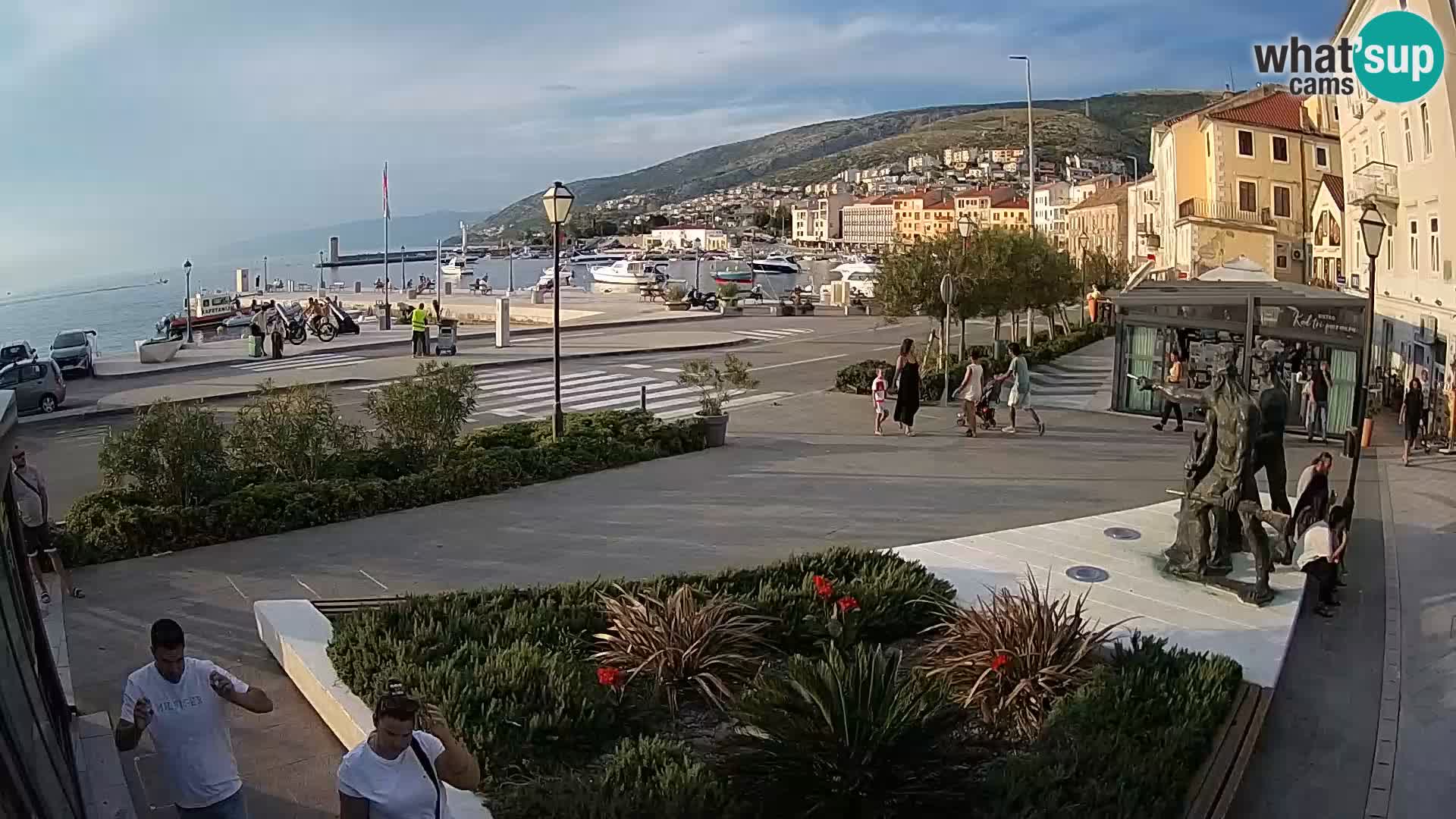 Web kamera uživo Senj riva – Hrvatska