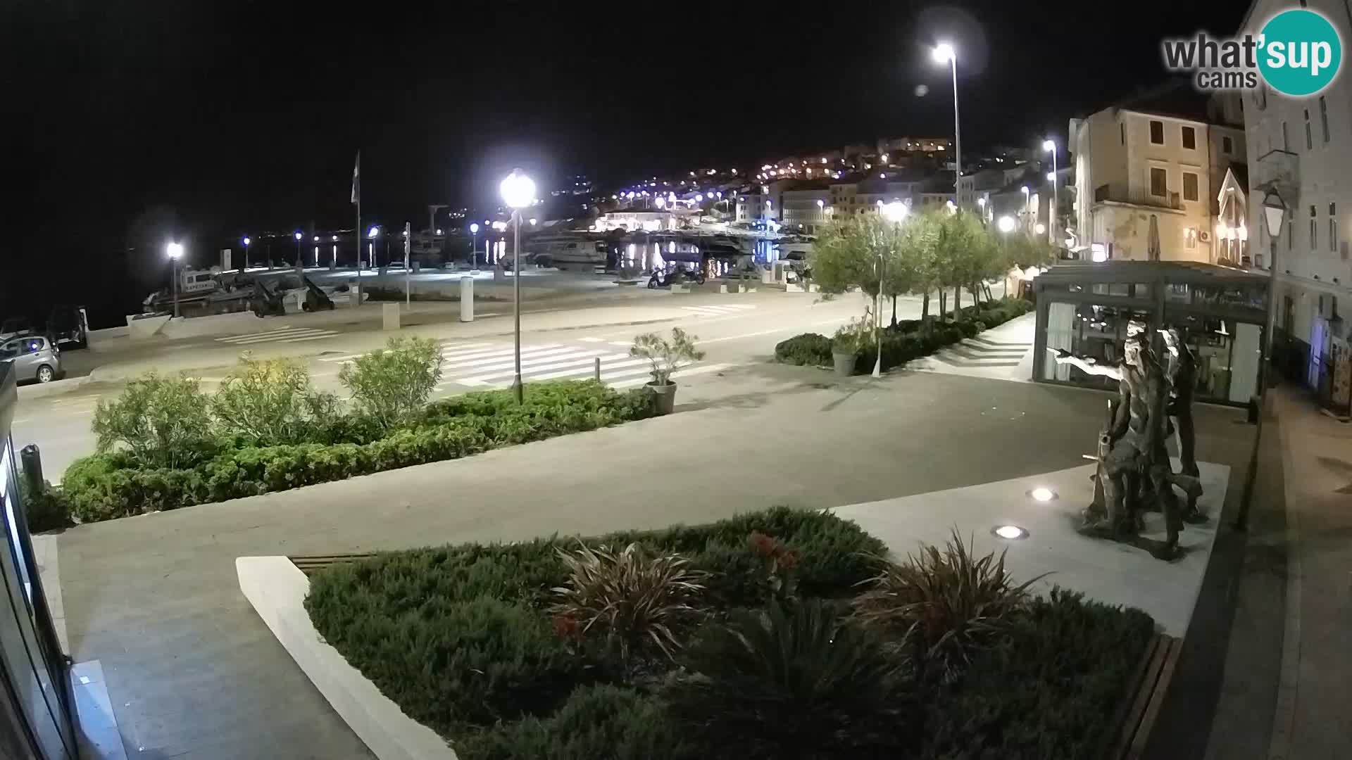 Live webcam Senj riva – fronte mare