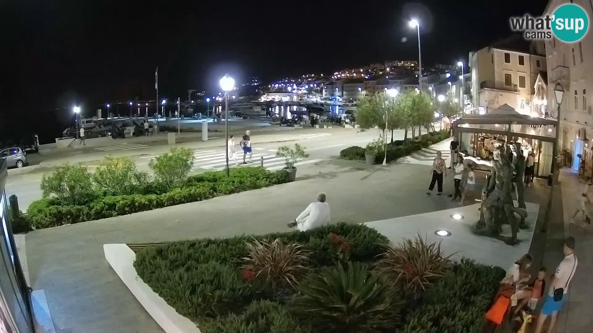 Live webcam Senj riva – fronte mare
