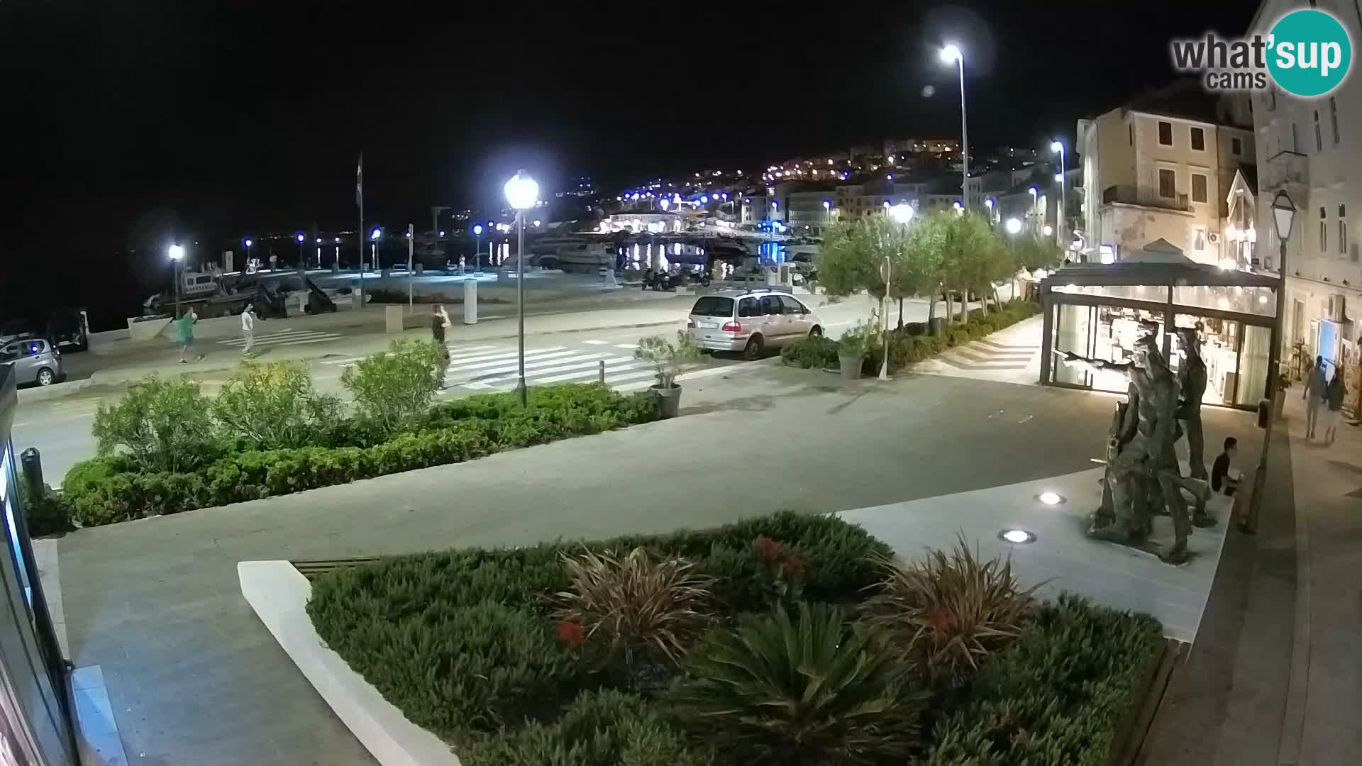 Spletna kamera v živo Senj riva – Hrvaška
