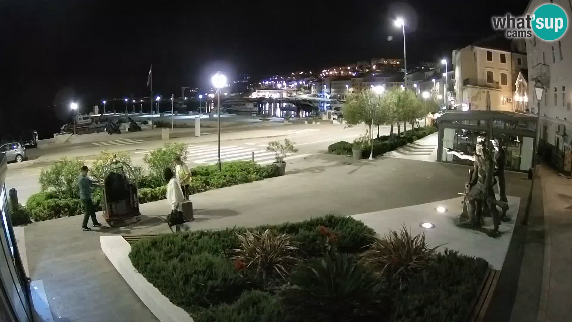 Live webcam Senj riva – fronte mare