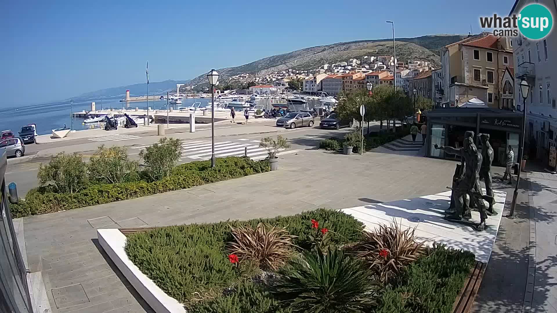 Live webcam Senj riva – fronte mare