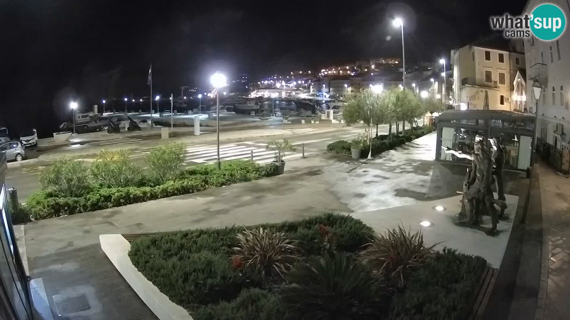 Live webcam Senj riva – fronte mare