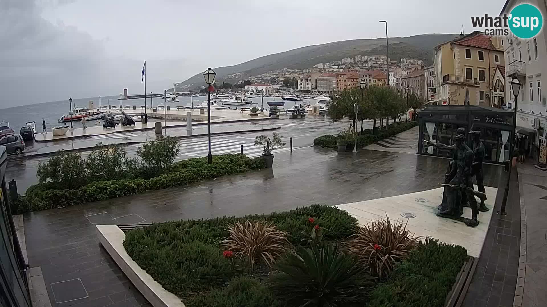 Live webcam Senj riva – fronte mare