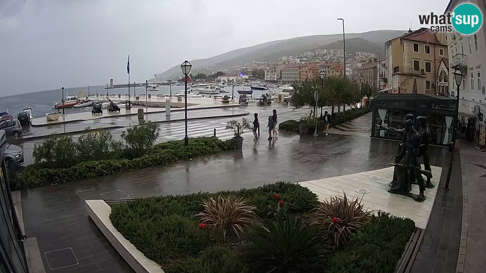 Webcam en vivo Senj riva – paseo marítimo