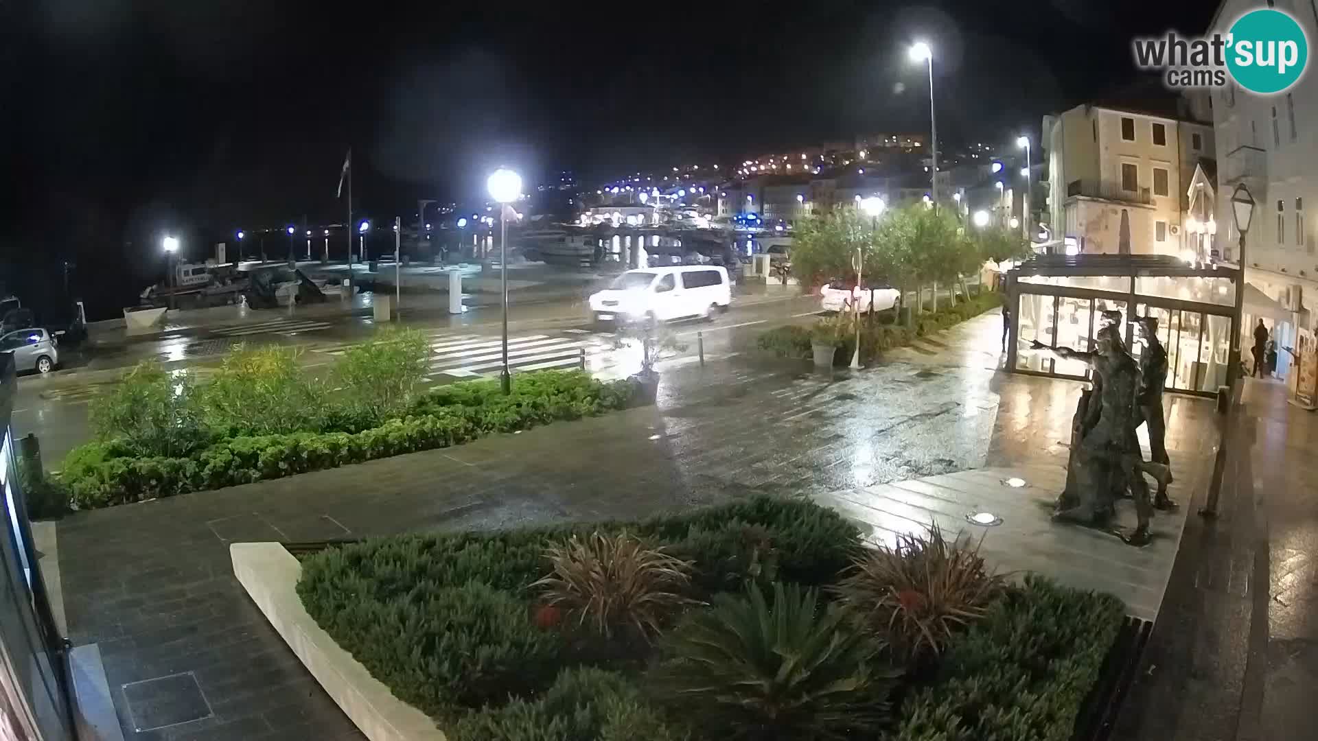 Webcam en vivo Senj riva – paseo marítimo