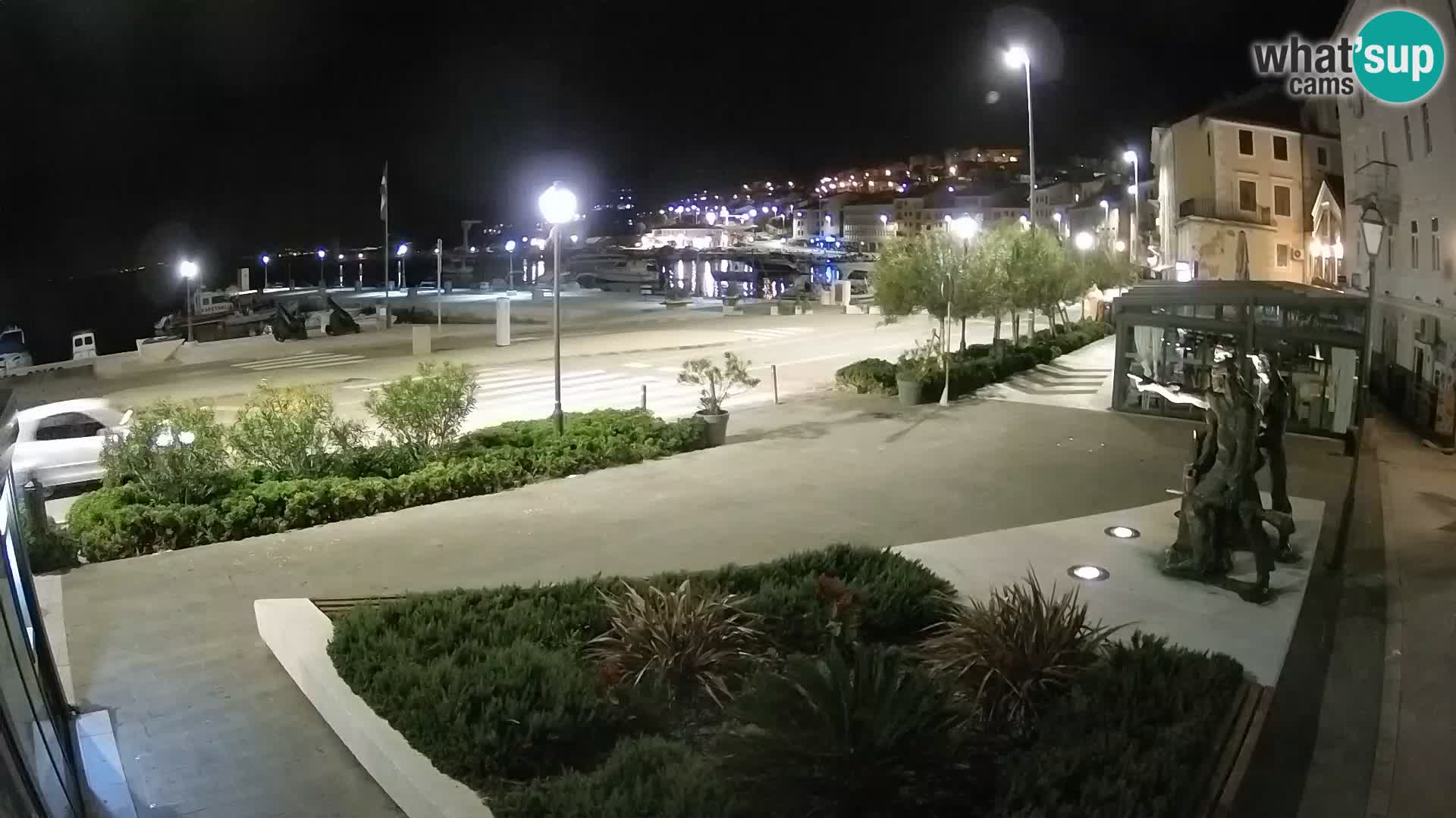 Live webcam Senj riva – seafront – Croatia