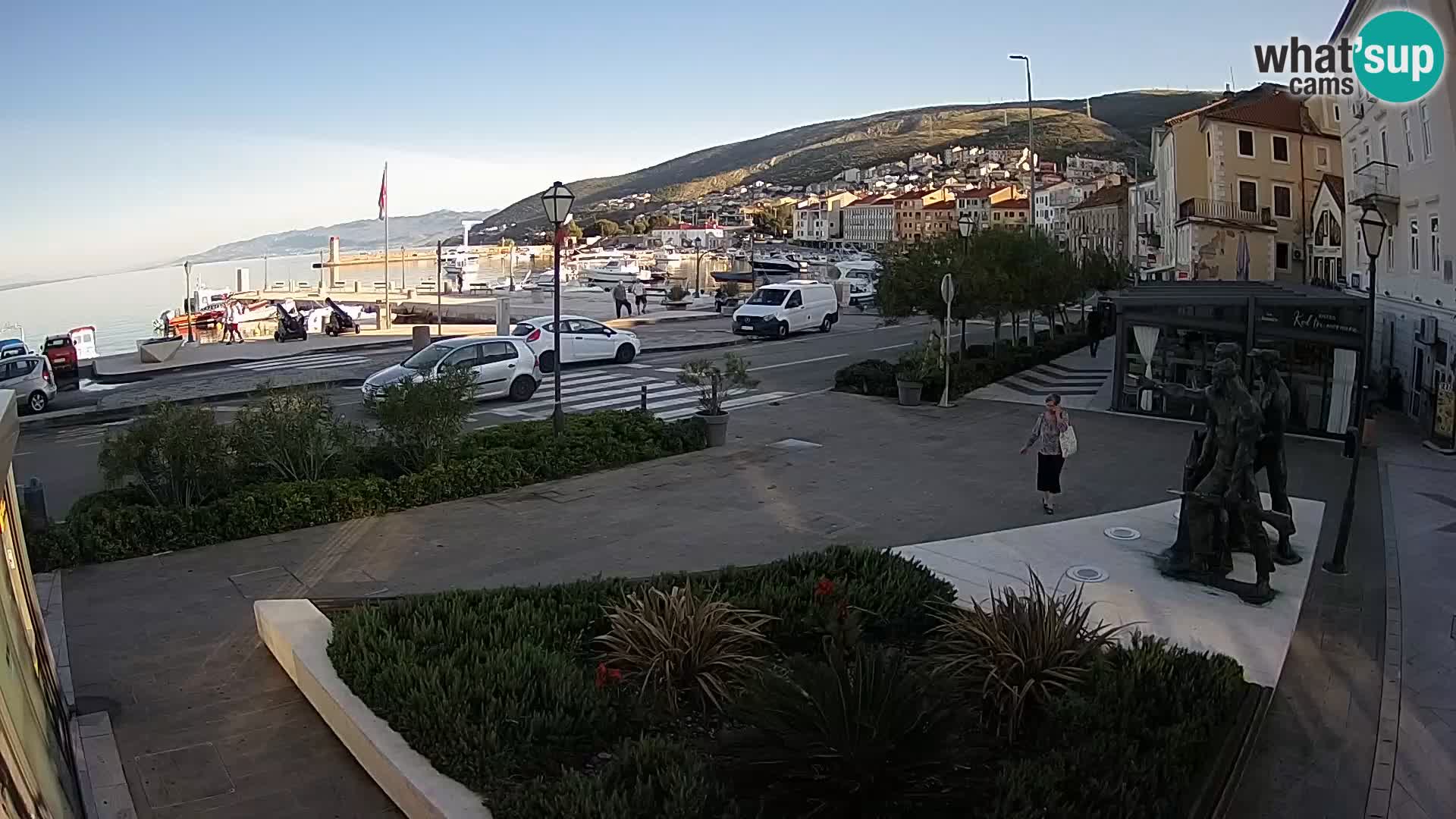Webcam en vivo Senj riva – paseo marítimo