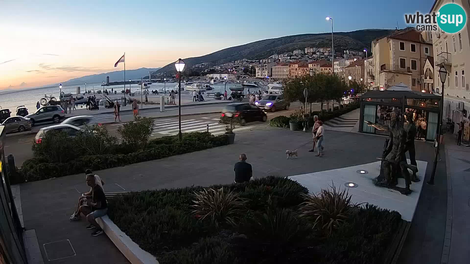Webcam en direct Senj Riva – front de mer