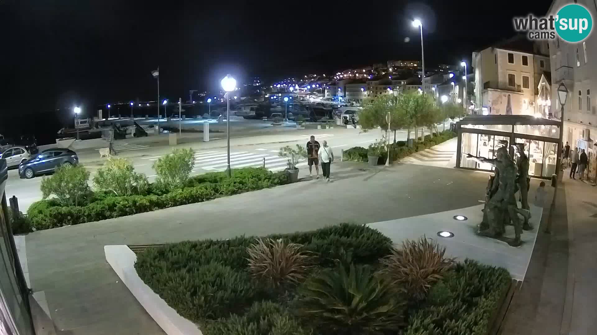 Live webcam Senj riva – seafront – Croatia