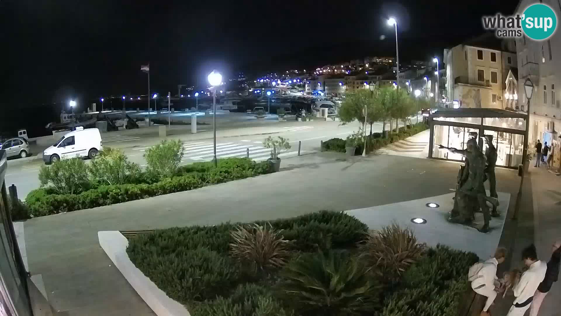 Live webcam Senj riva – seafront – Croatia