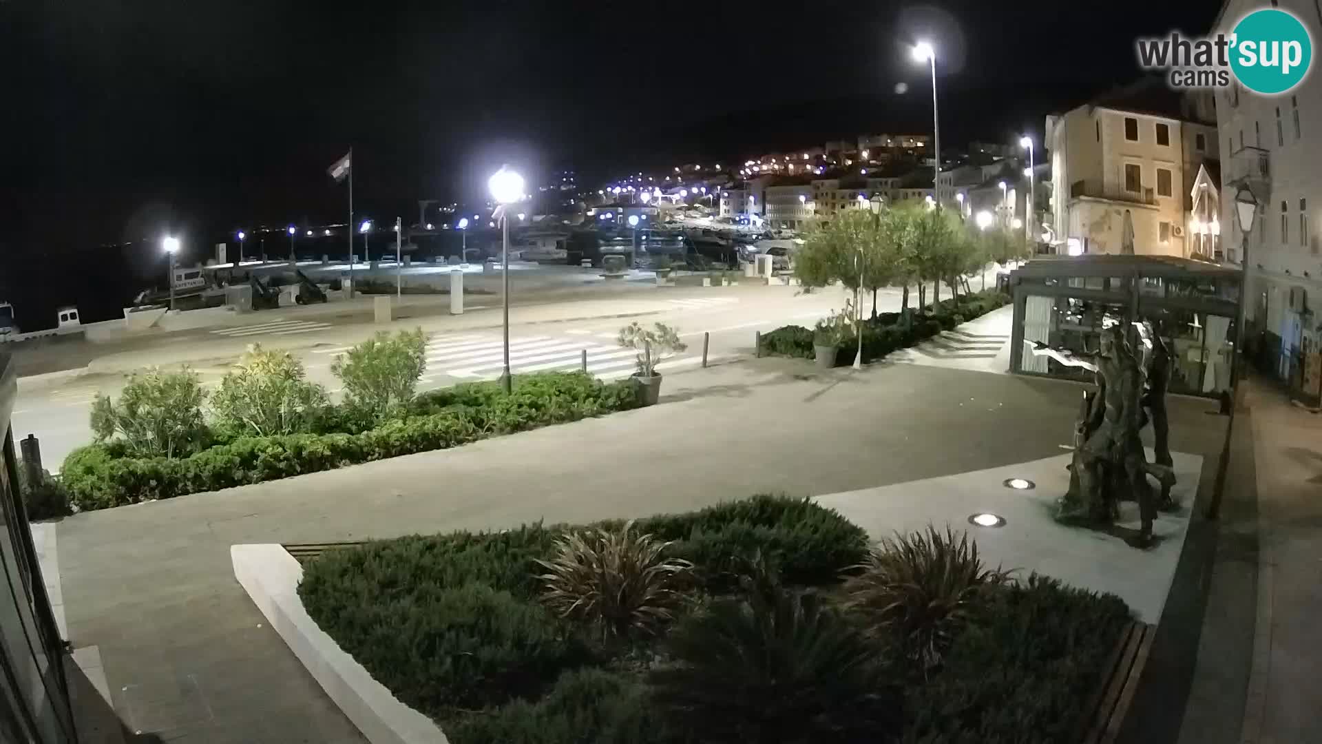 Live webcam Senj riva – seafront – Croatia