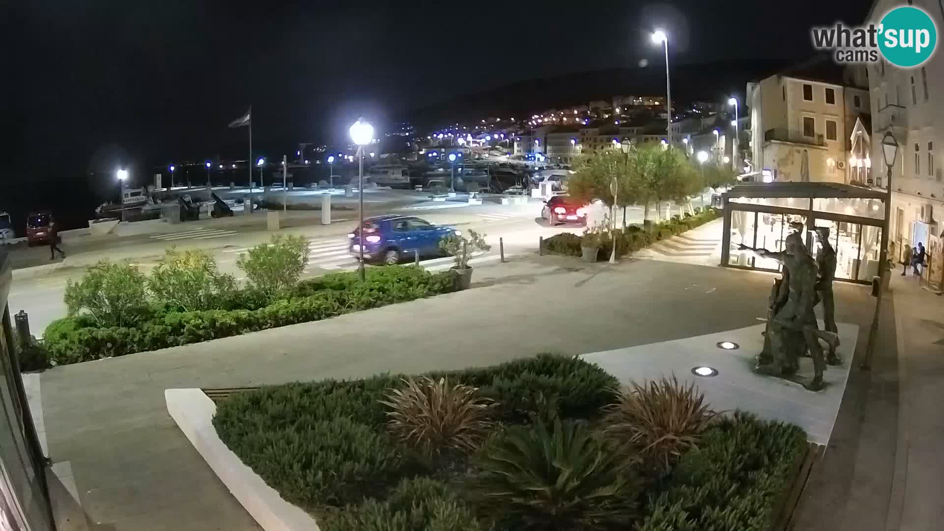 Live webcam Senj riva – seafront – Croatia