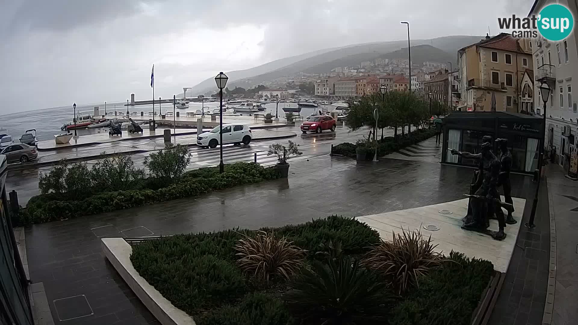 Live-Webcam Senj Riva – direkt am Meer – Kroatien
