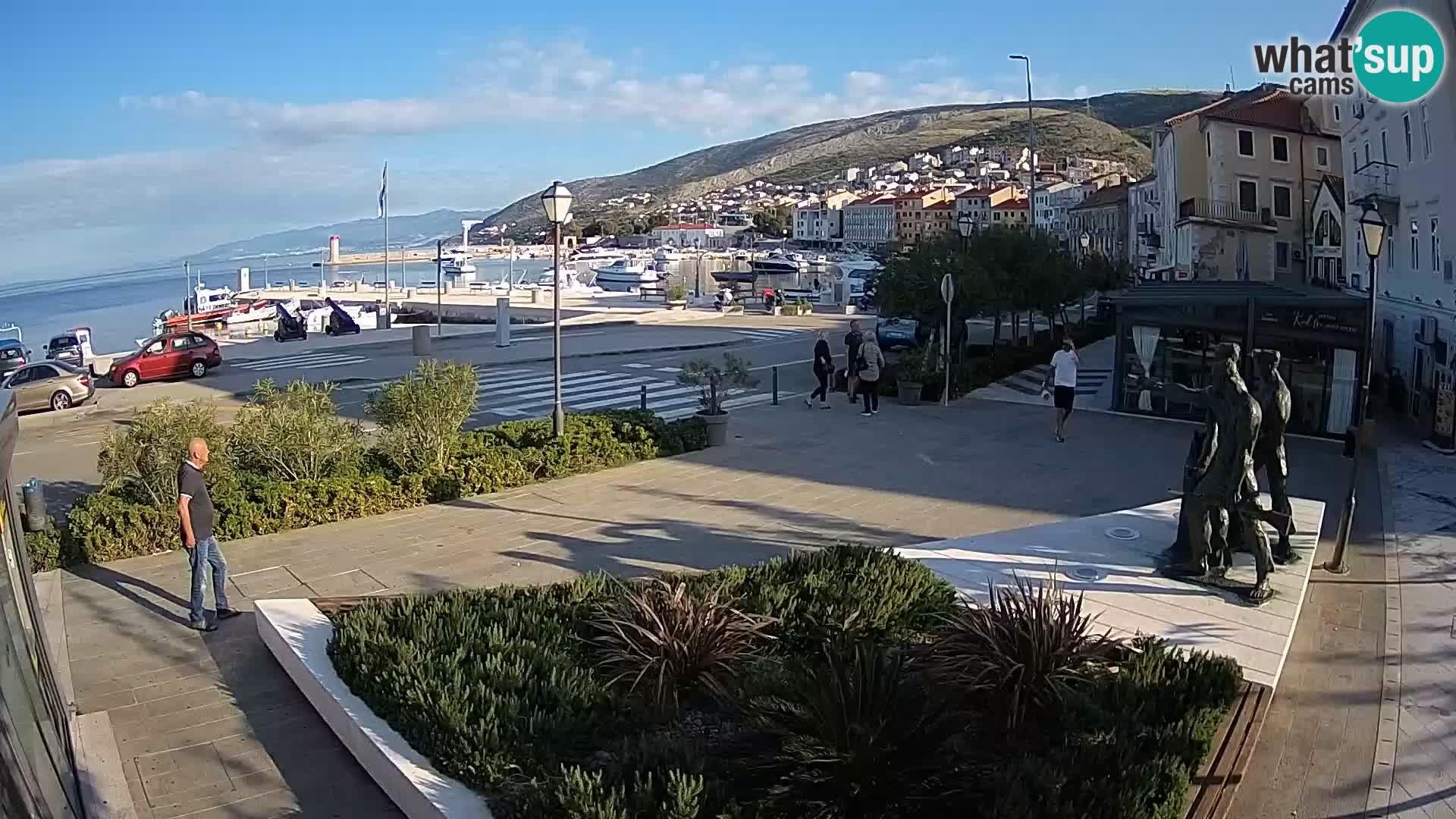 Spletna kamera v živo Senj riva – Hrvaška