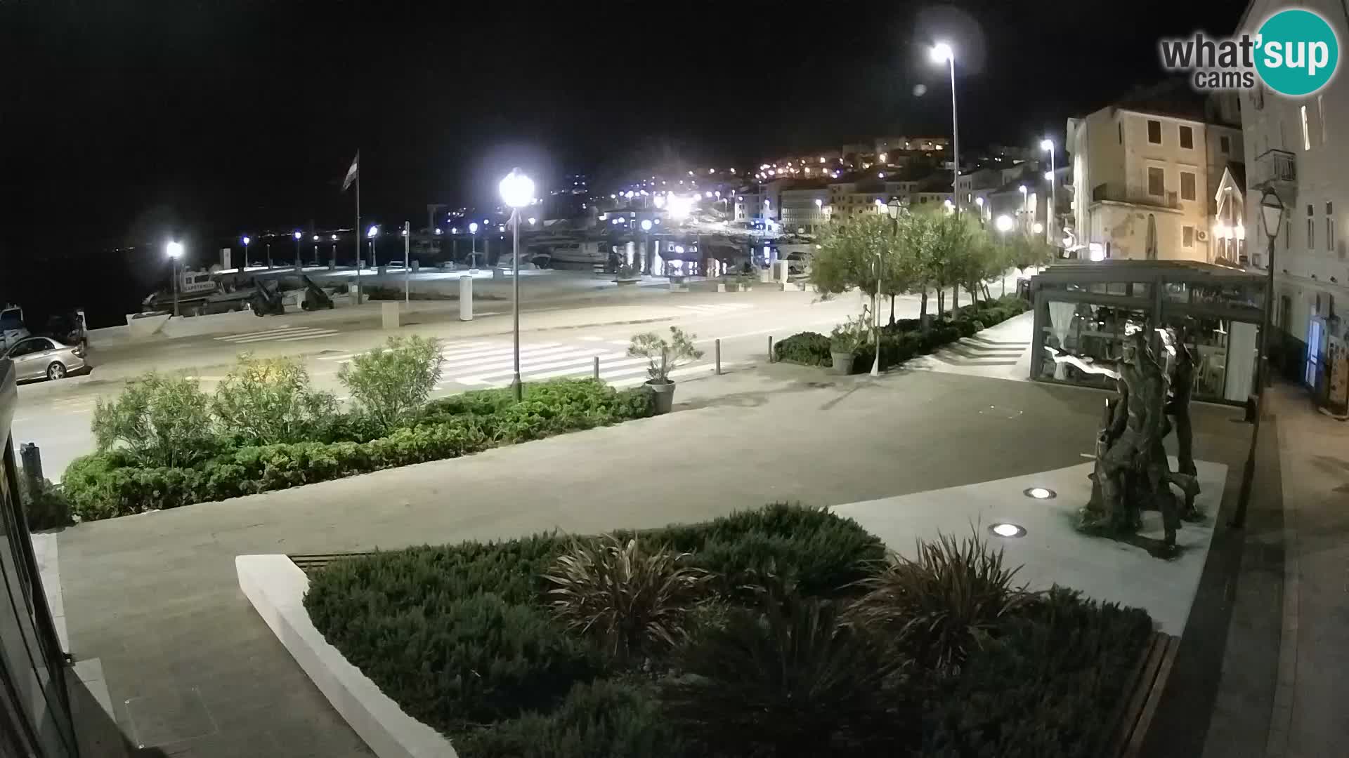 Live webcam Senj riva – fronte mare