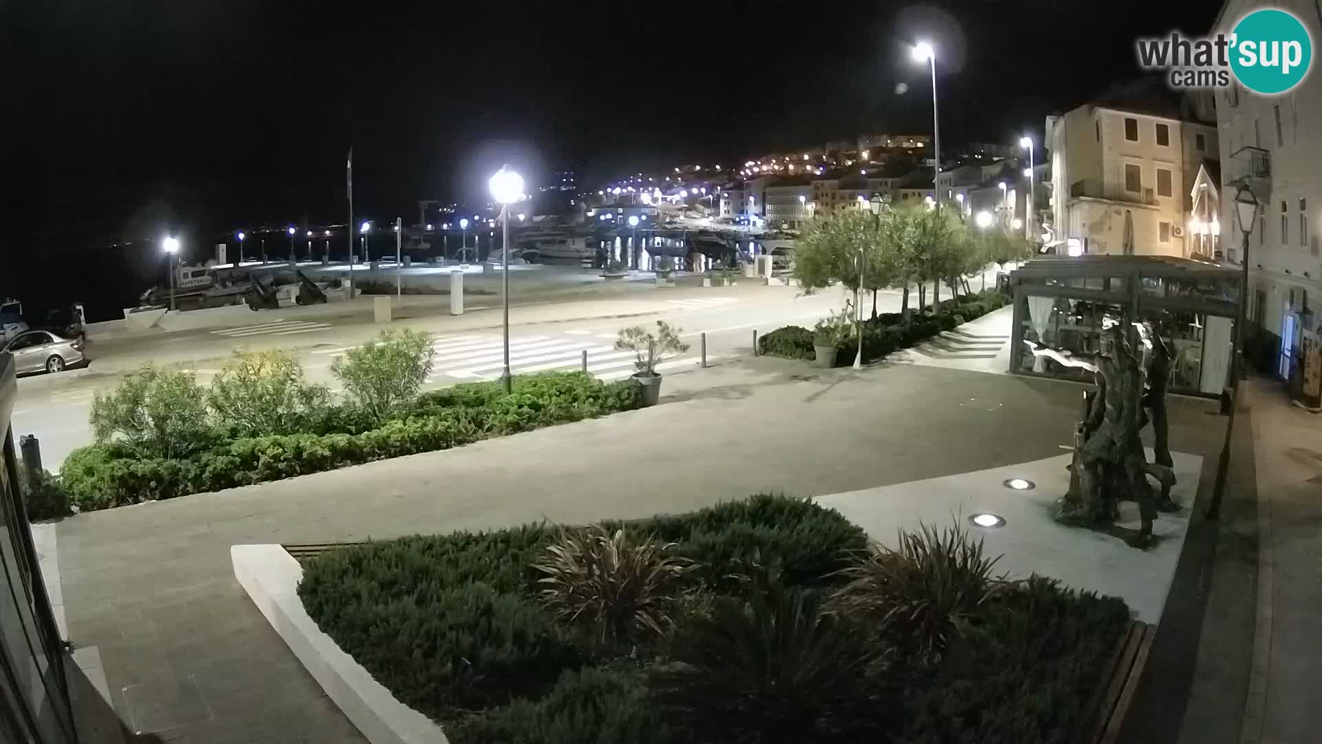 Live-Webcam Senj Riva – direkt am Meer – Kroatien
