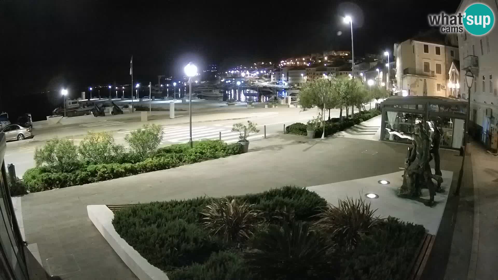 Live webcam Senj riva – seafront – Croatia