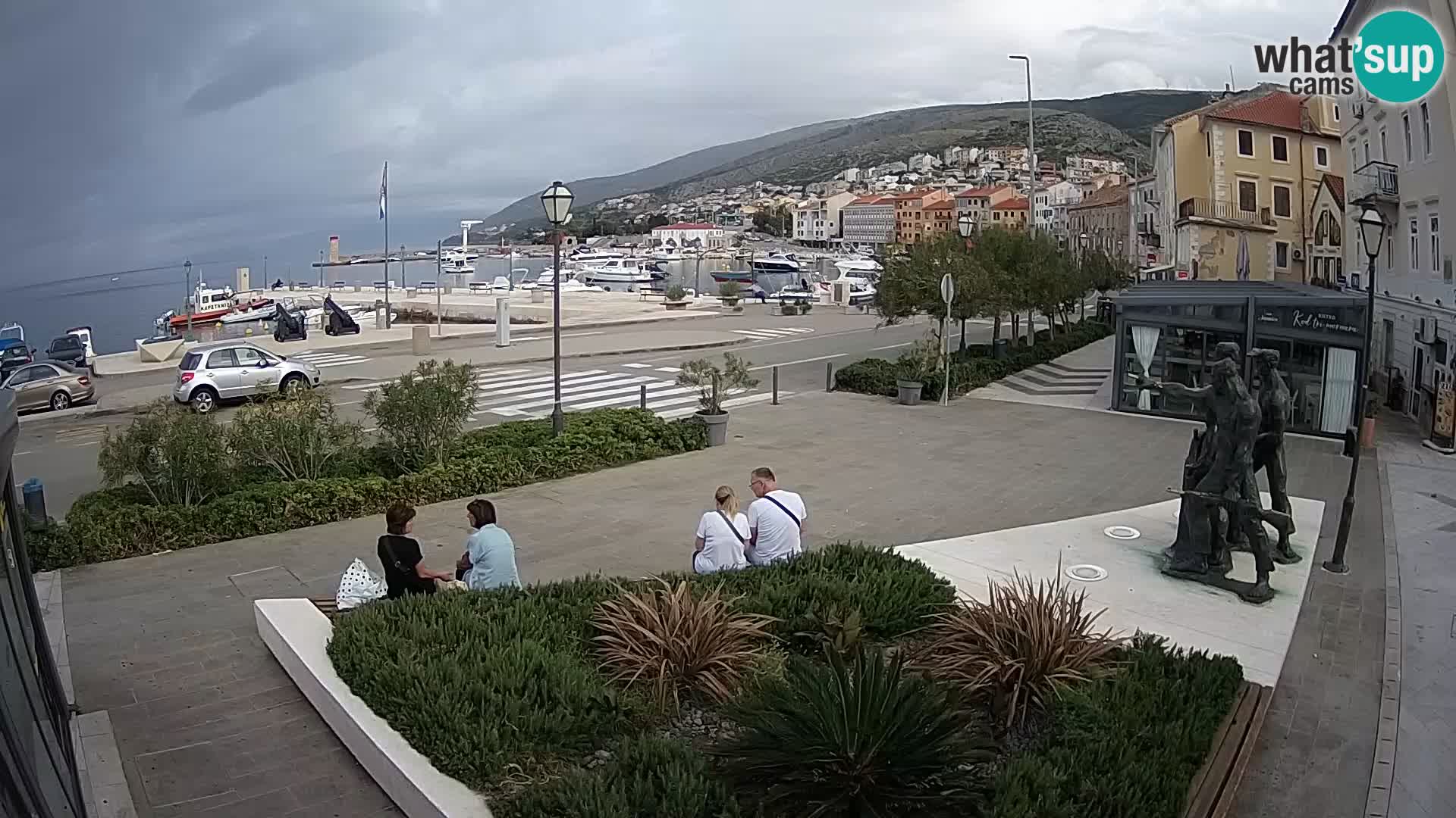 Spletna kamera v živo Senj riva – Hrvaška