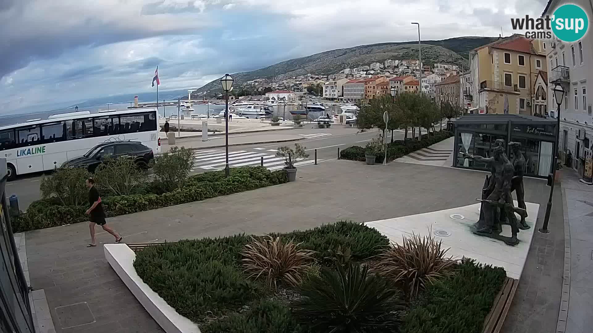 Webcam en vivo Senj riva – paseo marítimo