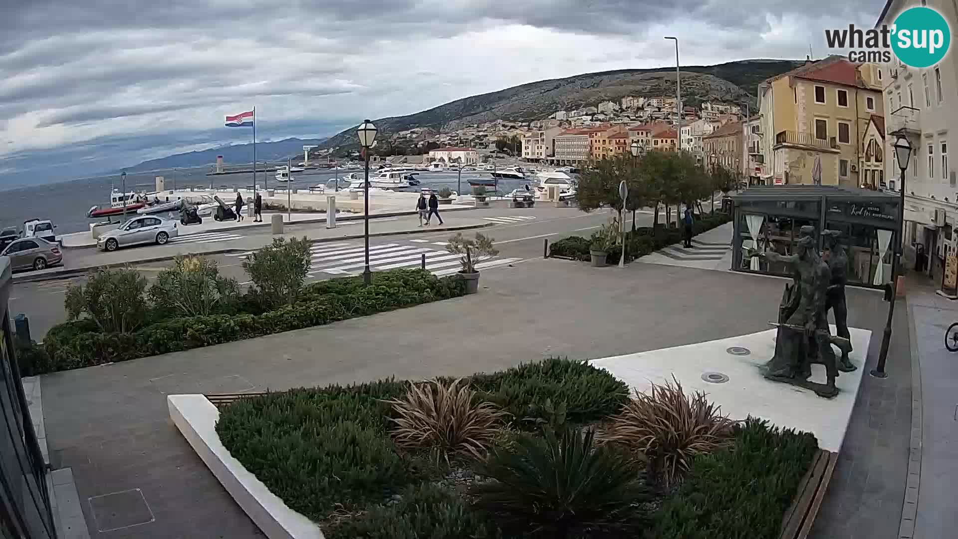 Webcam en vivo Senj riva – paseo marítimo