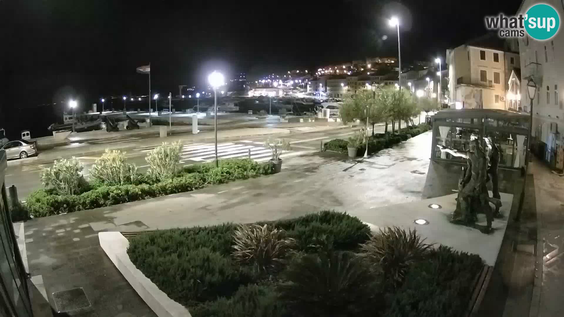 Live webcam Senj riva – fronte mare