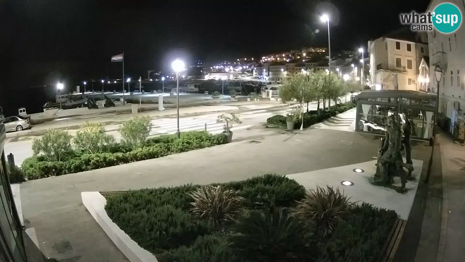 Live webcam Senj riva – seafront – Croatia