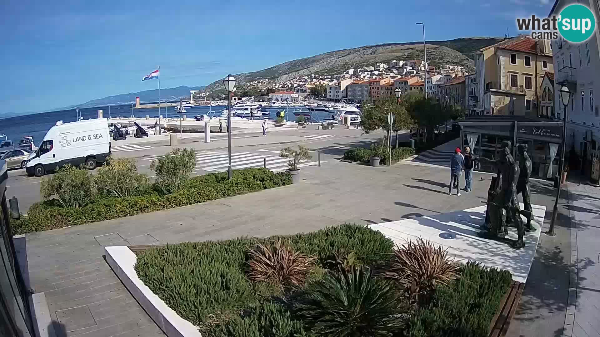 Spletna kamera v živo Senj riva – Hrvaška