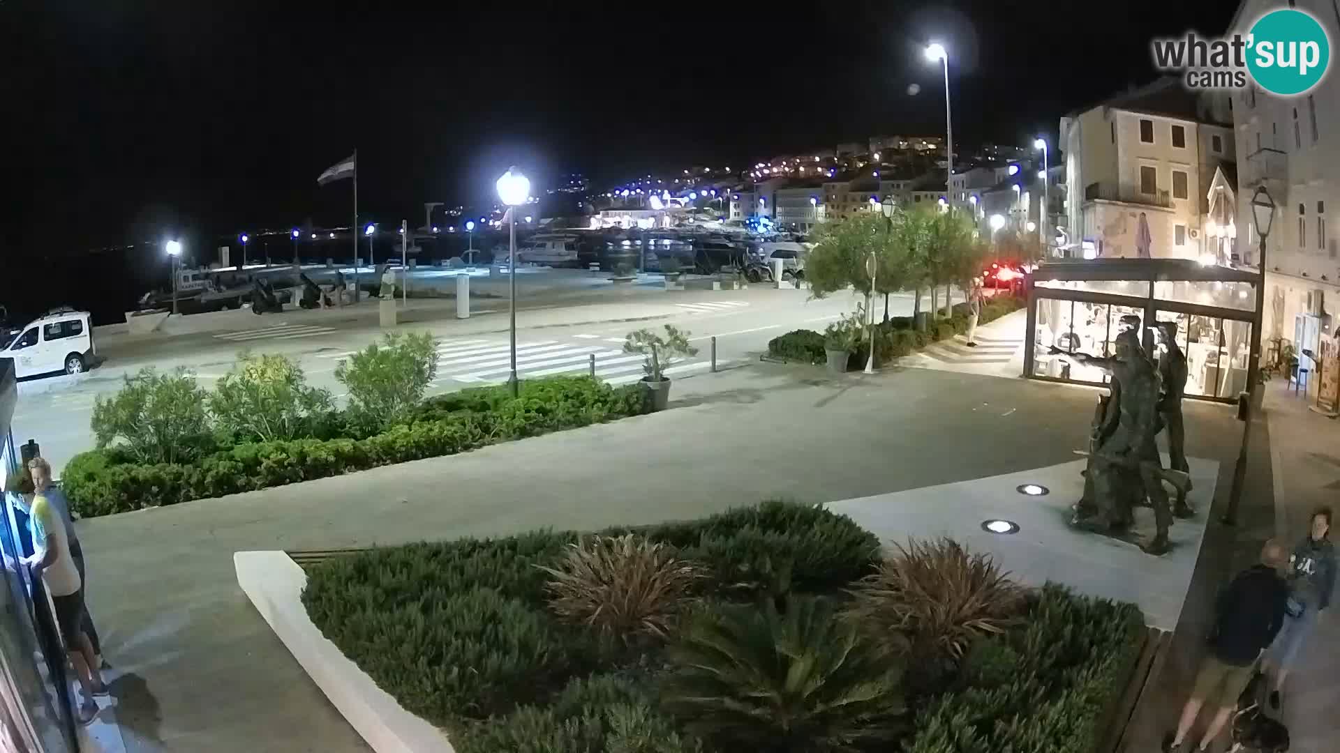 Live-Webcam Senj Riva – direkt am Meer – Kroatien