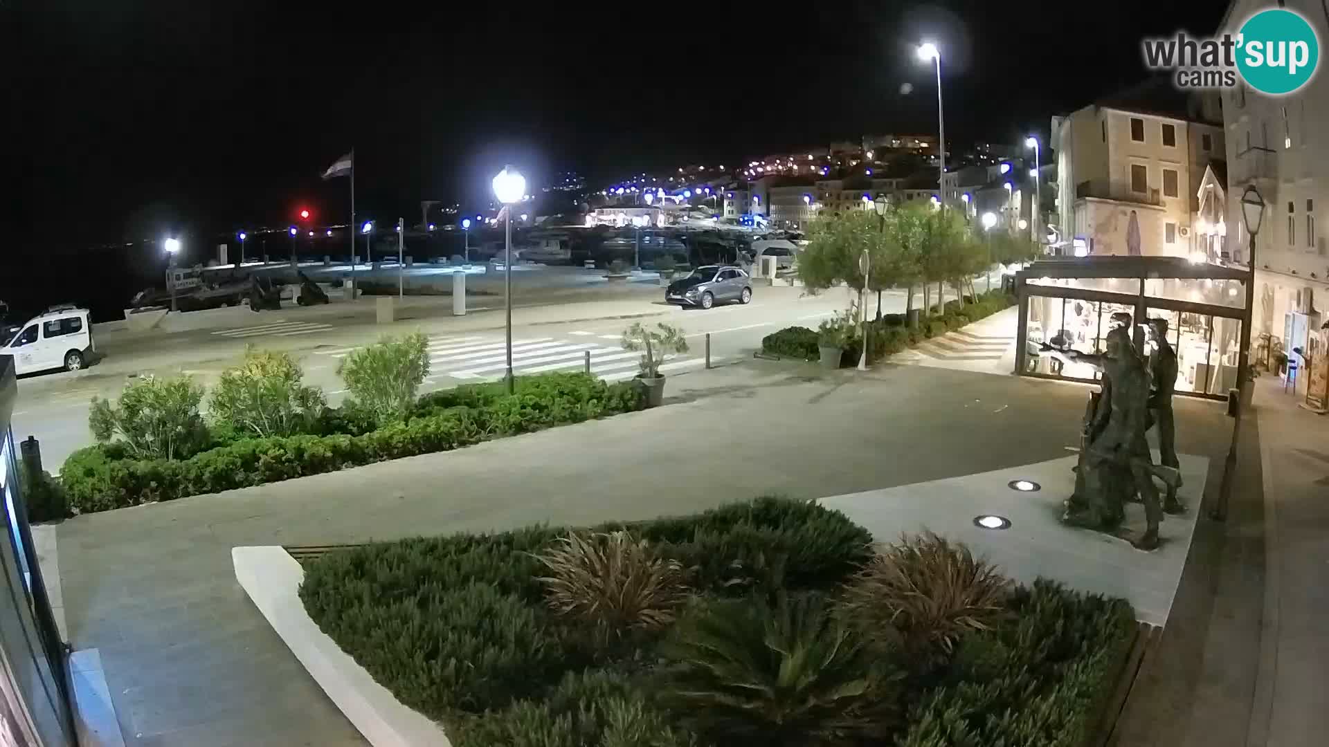 Live-Webcam Senj Riva – direkt am Meer – Kroatien