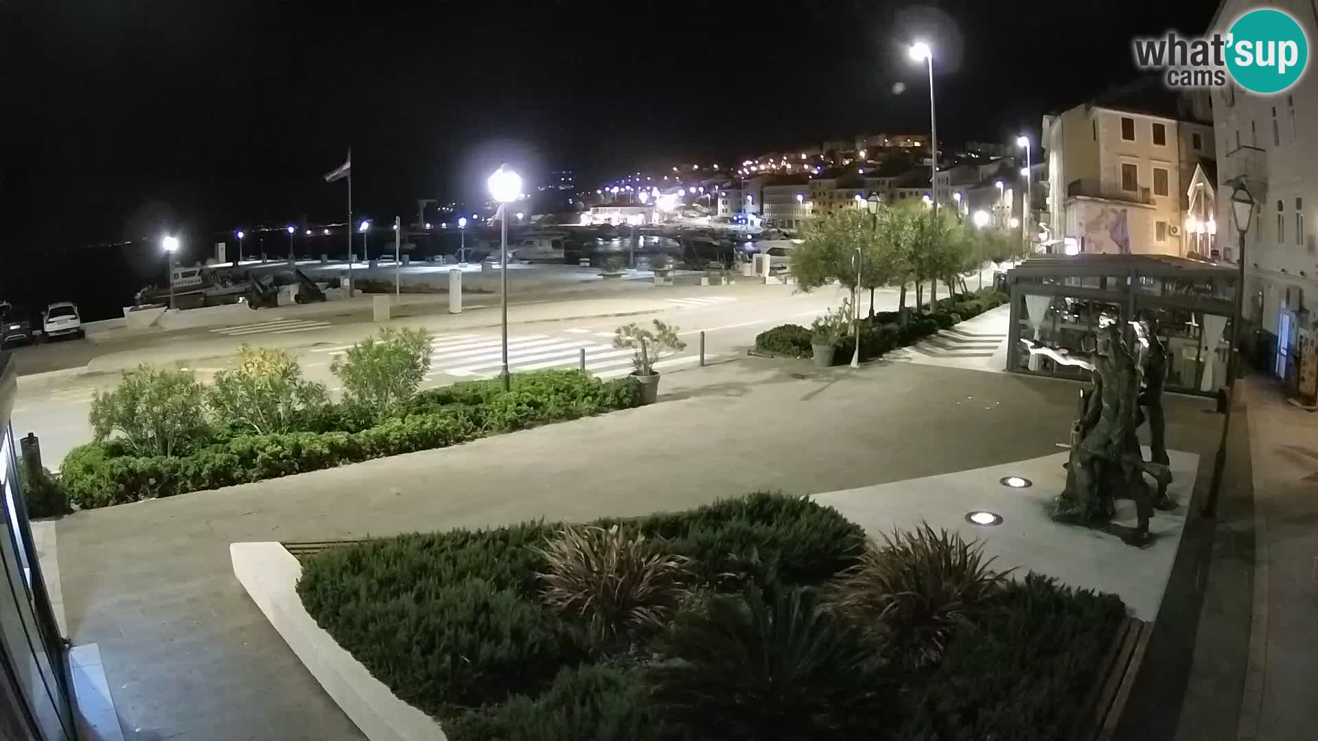 Live webcam Senj riva – seafront – Croatia