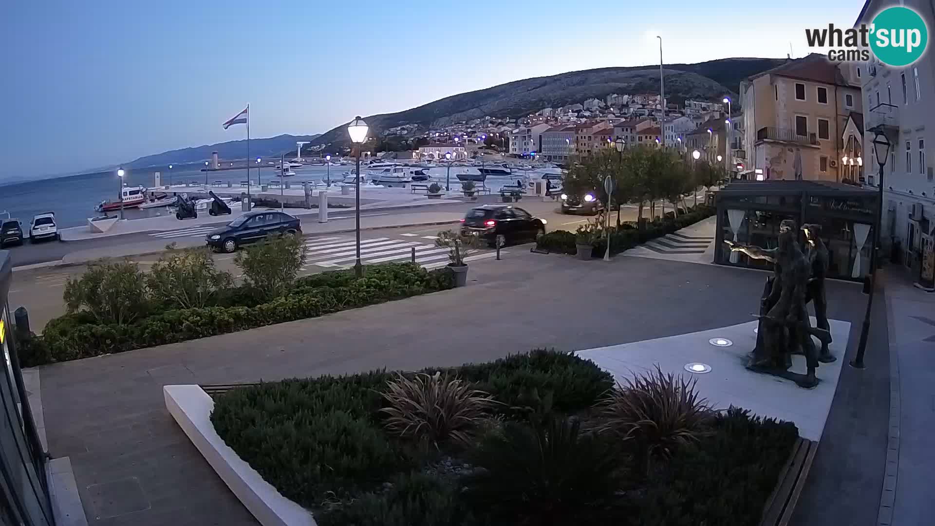 Live-Webcam Senj Riva – direkt am Meer – Kroatien