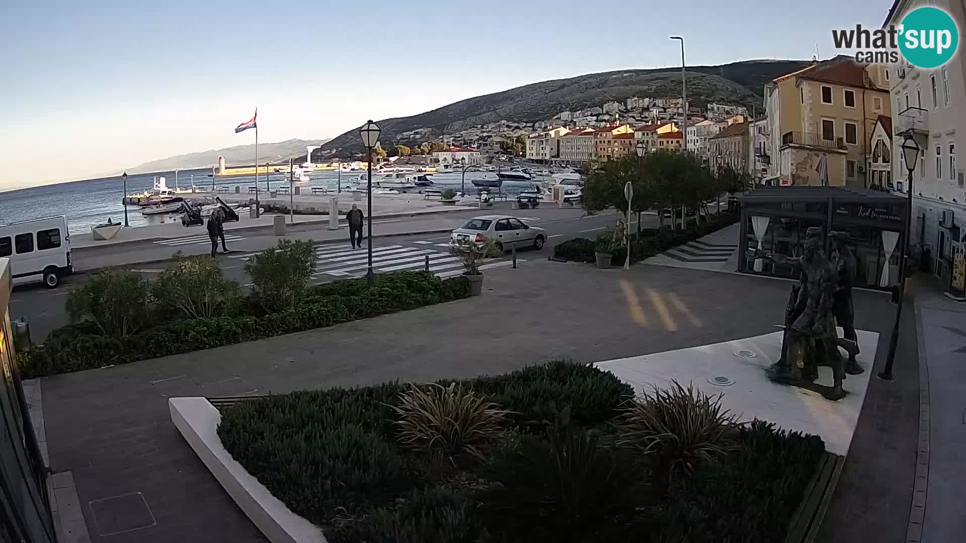 Webcam en vivo Senj riva – paseo marítimo